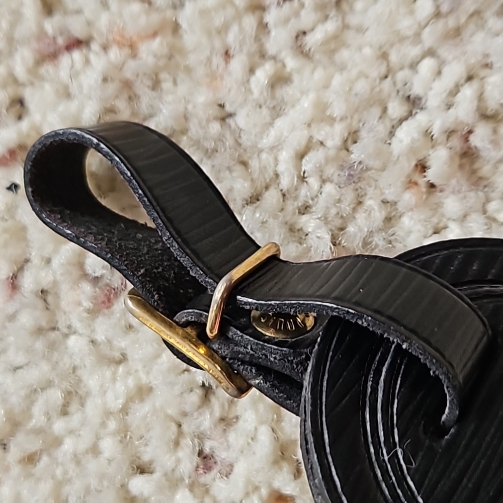 Louis Vuitton Black Epi Luggage Tag - Picture 6 of 7